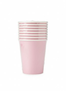 Kubek jednorazowy Monocolor (light pink) papierowe papier 250ml Paw (PC8000704)