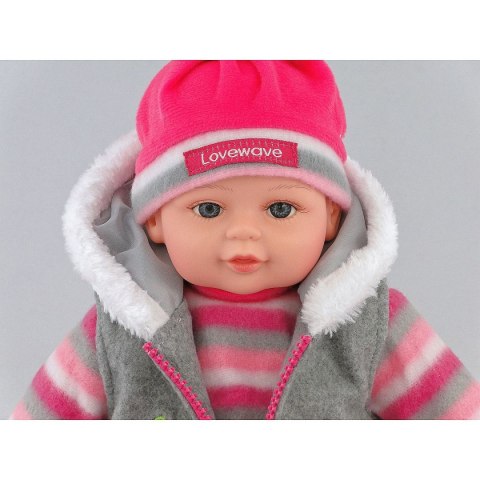 Lalka Bobas 35 cm, z polskim dźwiękiem, BOX Adar (501300)