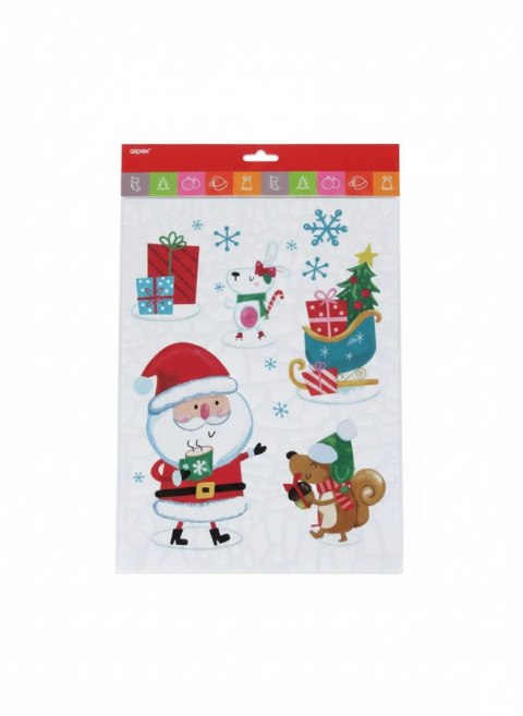 Naklejka ścienna zimowe wzory Arpex (BN1281)