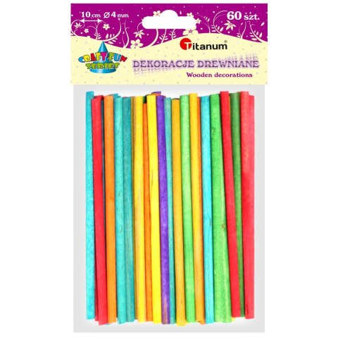 Ozdoba drewniana Craft-Fun Series patyczki Titanum (EB03)