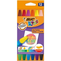 Pastele olejne 12 kol 12 kol. Bic Kids (926446)