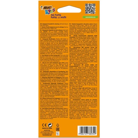 Pastele olejne 12 kol 12 kol. Bic Kids (926446)