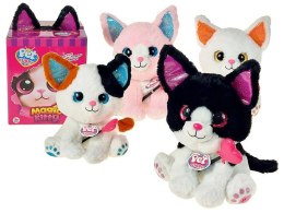 Pluszak interaktywny z ogonem dł. 14cm, interaktywny, reaguje na dotyk, z dźwiękiem Adar (627734)