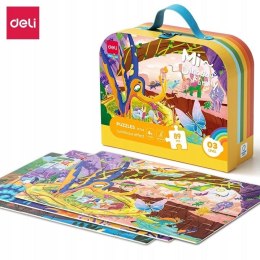 Puzzle w walizce, świecące w ciemności 89 el. Argo (EH744)