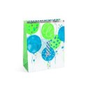 Torba prezentowa urodziny niebieski, L, 5szt. [mm:] 320x260x 120 Argo (257058)