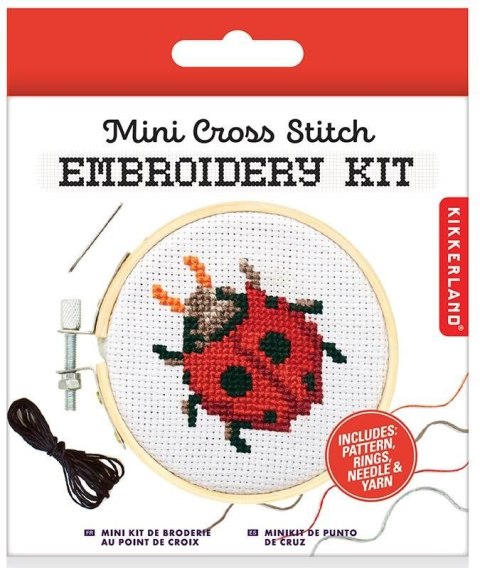 Zestaw kreatywny Haft krzyżowy biedronka Argo (GG118)