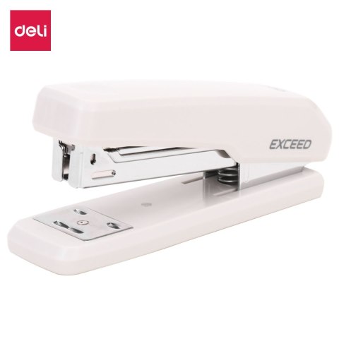 Zszywacz biały 25k (E0300_WHITE) Deli
