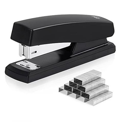 Zszywacz czarny 25k (E0300_BLACK) Deli