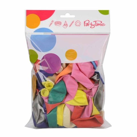 Balon gumowy mix kolorów (50 szt.) mix 250mm Arpex (BL7105)