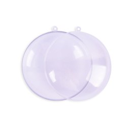 Bombki plastikowa 7cm otwierana plastik Arpex (BN4023)