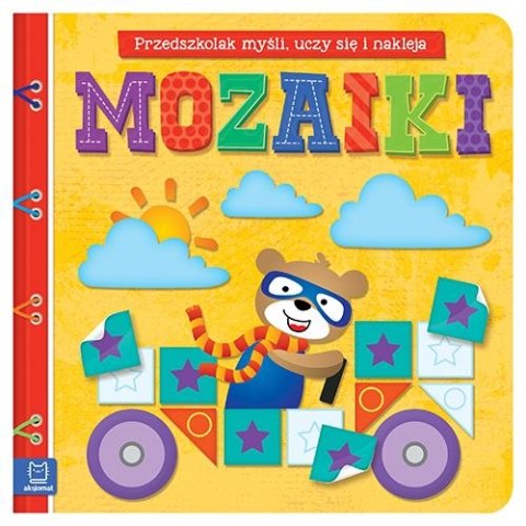 Książeczka edukacyjna Mozaiki. Myślę, bawię się i naklejam Aksjomat (2366)