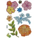Naklejka (nalepka) Craft-Fun Series kwiaty Titanum (MP004)