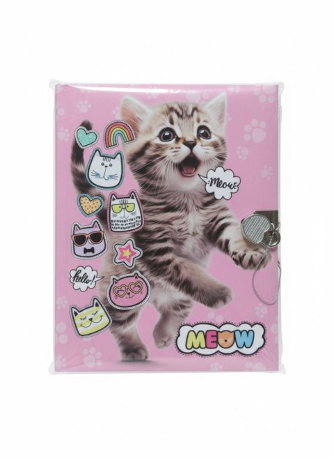 Pamiętnik Meow [mm:] 140x180 Happy Color (YR DBL 36M25)