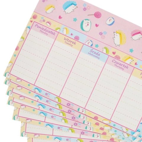 Plan lekcji Pastel Starpak (475434)