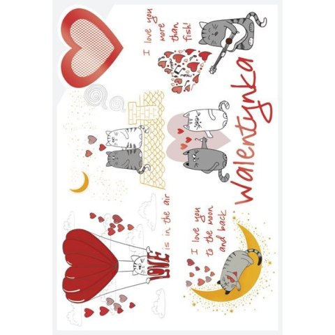 Pocztówka walentynka Pol-mak (PLW)