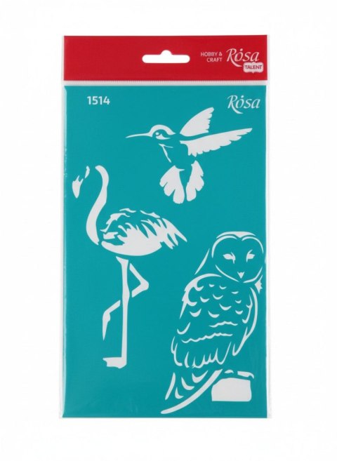 Szablon ptaki Rosa (1514)
