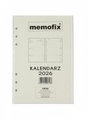 Wkład do organizera kalendarz a5 2027 Antra (TDW)