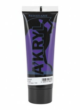 Farba akrylowa kolor: fioletowy 200ml Renesans (23)