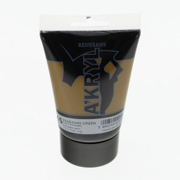 Farba akrylowa kolor: zielona 100ml Renesans (45)