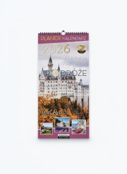 Kalendarz ścienny planer podróże Kukartka