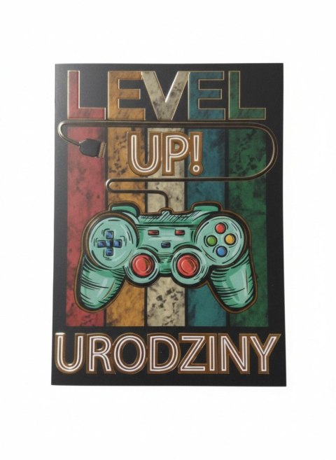 Kartka składana Karnet B6 PAD TĘCZA A5 Henry (5908451981259)