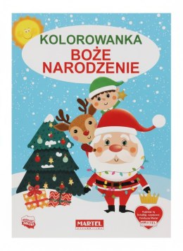 Kolorowanka Boże Narodzenie Martel
