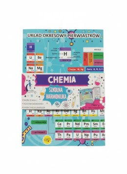 Książeczka edukacyjna Ściąga harmonijka Chemia układ okresowy Henry (5905701489237)