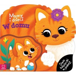 Książka dla dzieci Mamy i dzieci w domu . Dwie książeczki w jednej w jednej Aksjomat