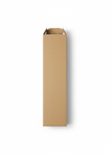 Opakowanie ozdobne na dwie butelki naturalne 5zt szara Paw (OP-PN-2)