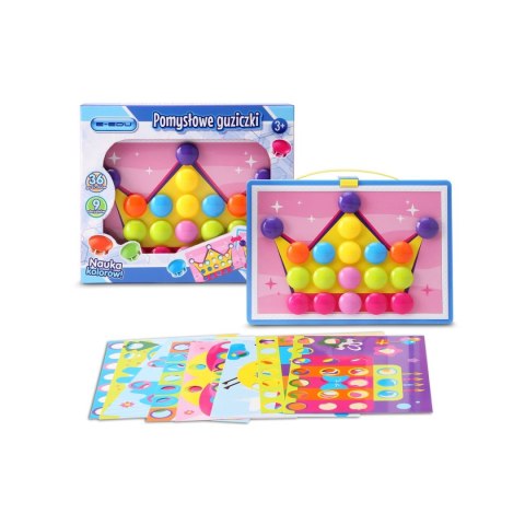 Zabawka edukacyjna pomysłowe guziczki Artyk (128820)