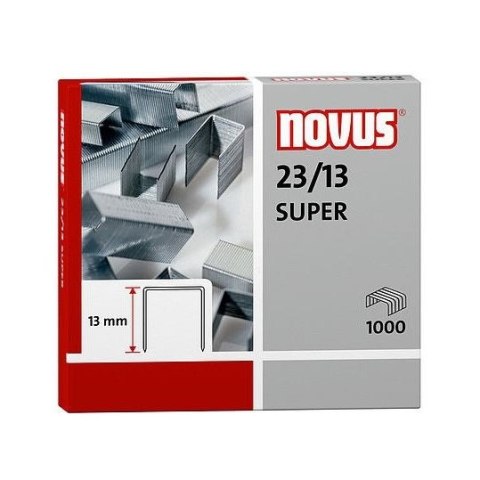 Zszywki 23/13 1000 szt Novus