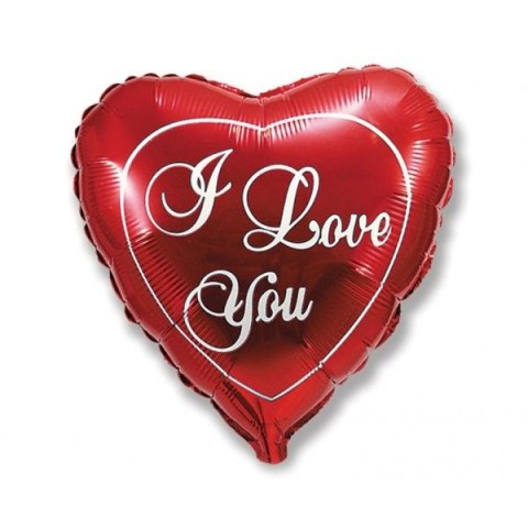 Balon foliowy I Love You - red Godan (201506)