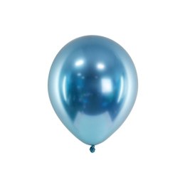 Balon gumowy 10 szt. niebieski 270mm Partydeco (CHB1-001-10)