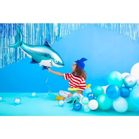 Balon gumowy 10 szt. niebieski 270mm Partydeco (CHB1-001-10)