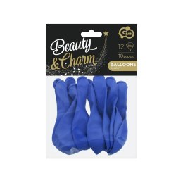 Balon gumowy Beauty&Charm 10 szt. niebieska 300mm 12cal Godan (CB-1PNI)