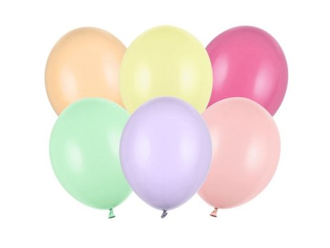 Balon gumowy Strong 10szt. mix 270mm Partydeco (SB12P-000P-10)