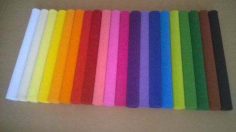 Bibuła marszczona marszczona 113 purpurowa 500mm x 2000mm Tymos