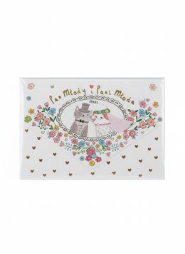 Kartka składana A5 Ślub koty A5 Henry (5905701488247)