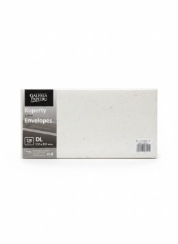 Koperta terrazzo DL biały Galeria Papieru (280919) 10 sztuk