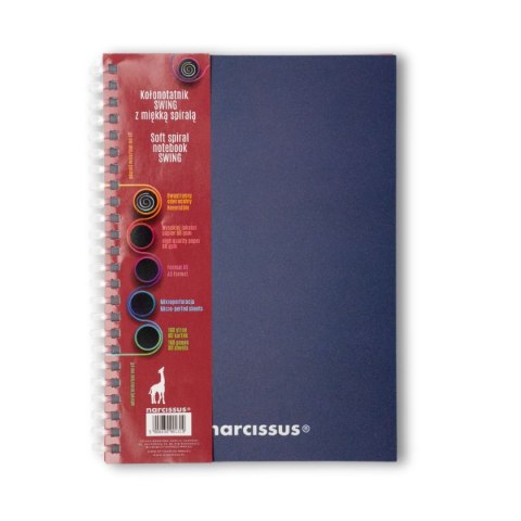 Notes (notatnik) A5 Swing Mono 80k. krata Narcissus