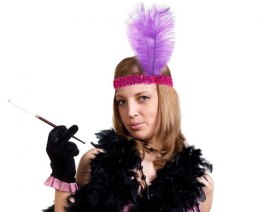 Opaska z piórem fioletowa Godan (YH-ORMA)