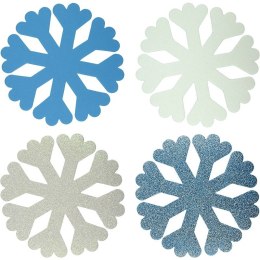 Ozdoba piankowa Craft-Fun Series płatki śniegu 8 szt Titanum (5694)