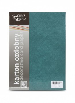 Papier ozdobny (wizytówkowy) flash A4 zielony 200g Galeria Papieru (205405)