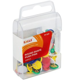 Pinezki TY-123 kolor: mix 100 szt Eagle (110-1733)