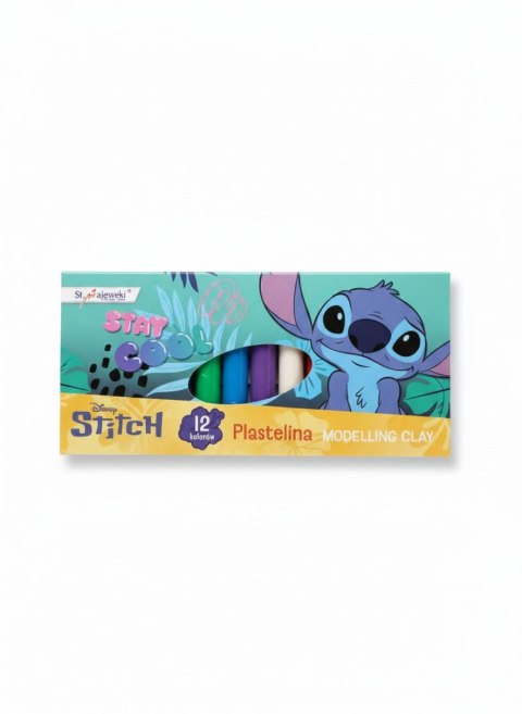Plastelina 12 kol. Stitch mix St.Majewski