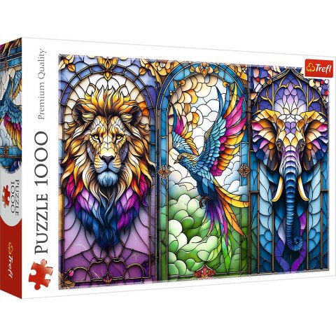 Puzzle Witraż: Zwierzęta Trefl (10957)
