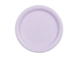 Talerz jednorazowy lawenda papier śr. 230mm 6 szt Partydeco (TPP102-002)