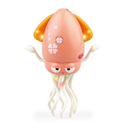 Zabawka dźwiękowa TAŃCZĄCA KAŁAMARNICA łososiowa Dumel (DD 30857)