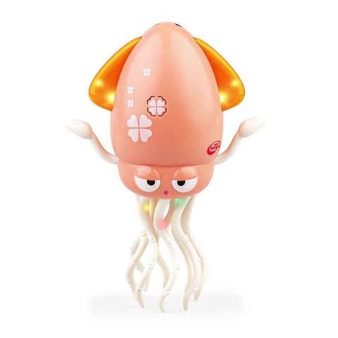 Zabawka dźwiękowa TAŃCZĄCA KAŁAMARNICA łososiowa Dumel (DD 30857)