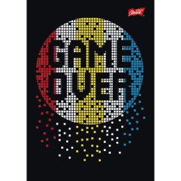 Zeszyt Gamer z lakierem miejscowym A5 60k. 70g krata Unipap